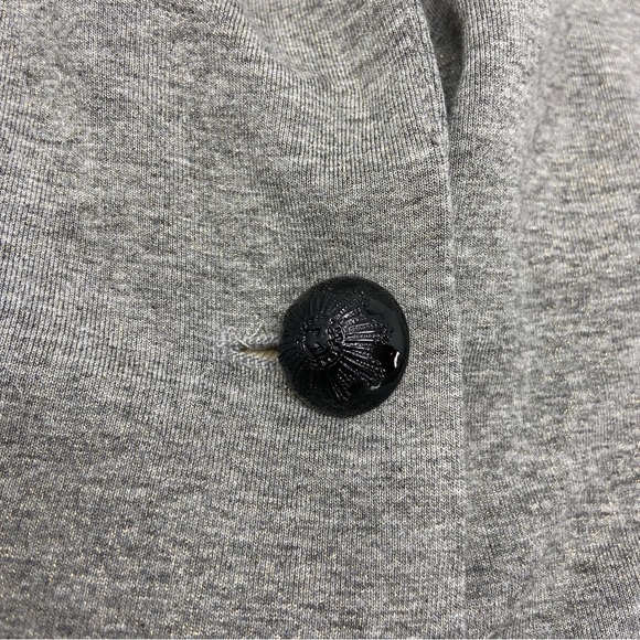 MANGO Heather Gray Stretch Blazer - XL - Picture 6 of 6